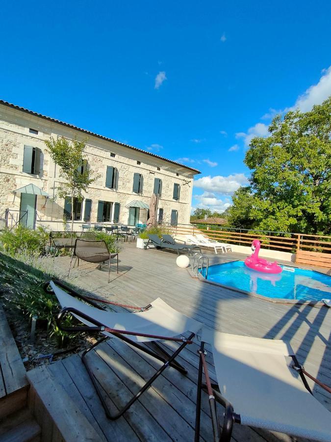 Au Bouchon Hotel Saint-Aigulin Exterior foto